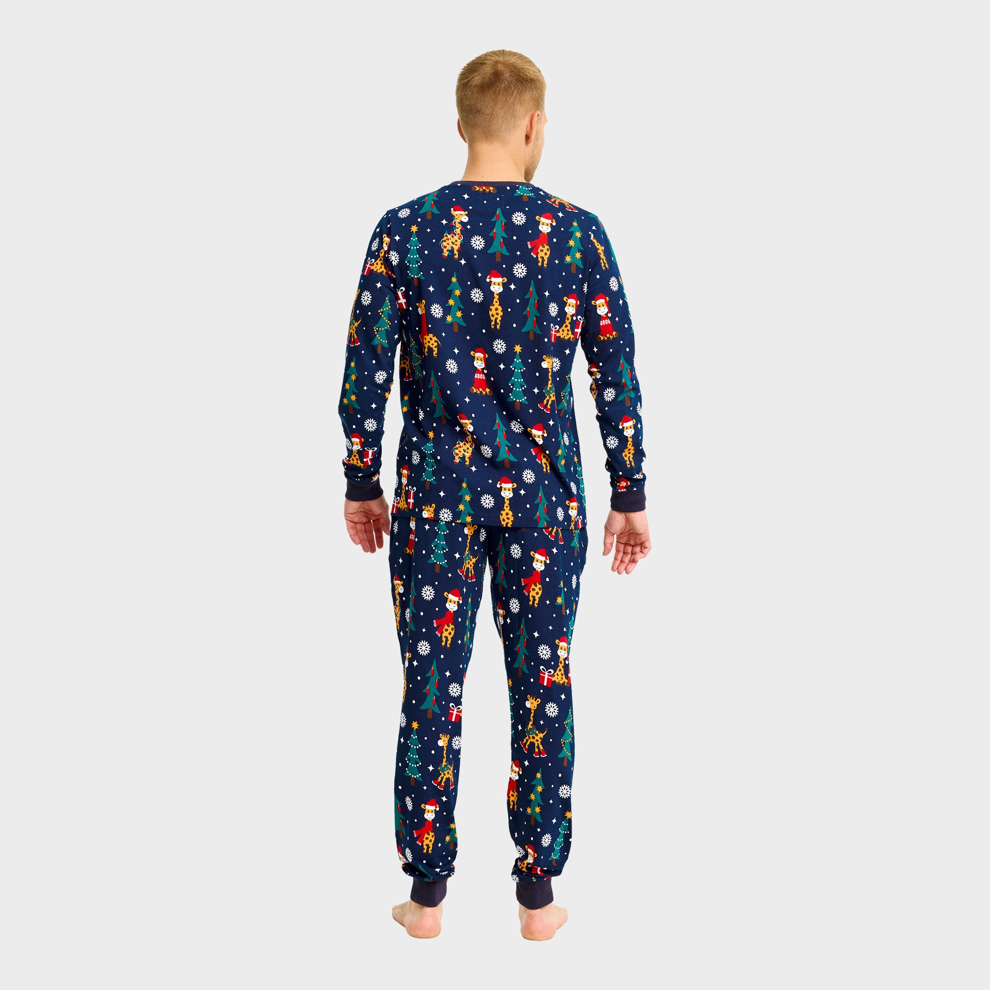 Giraffens julepyjamas - Herre.